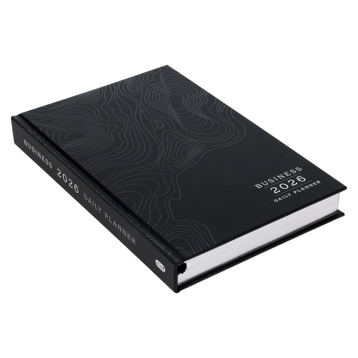 9781776477654_feature1 2026 A5 Business Diary - Daily Planner - Contour Lines - Hardcover - Image 3