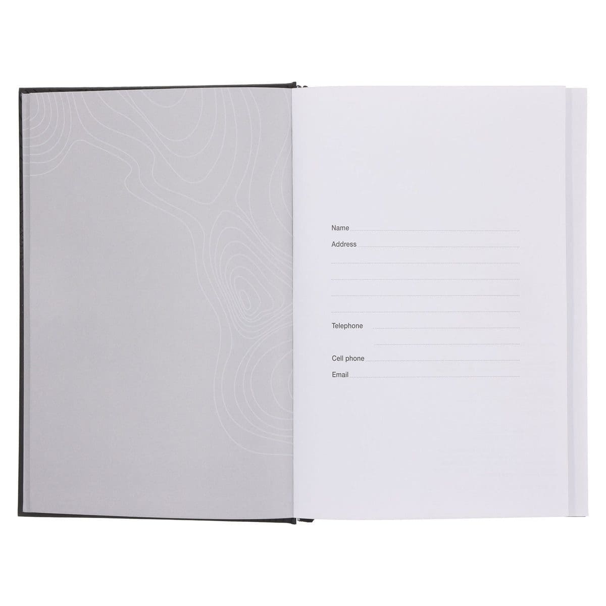 9781776477654_feature2 2026 A5 Business Diary - Daily Planner - Contour Lines - Hardcover - Image 4