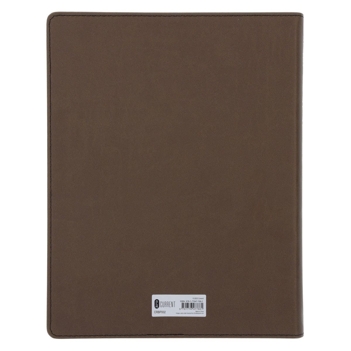 9781776477661_back 2026 A4 Business Diary - Daily Planner - Architecture Lines Brown - Imitation Leather - Image 2