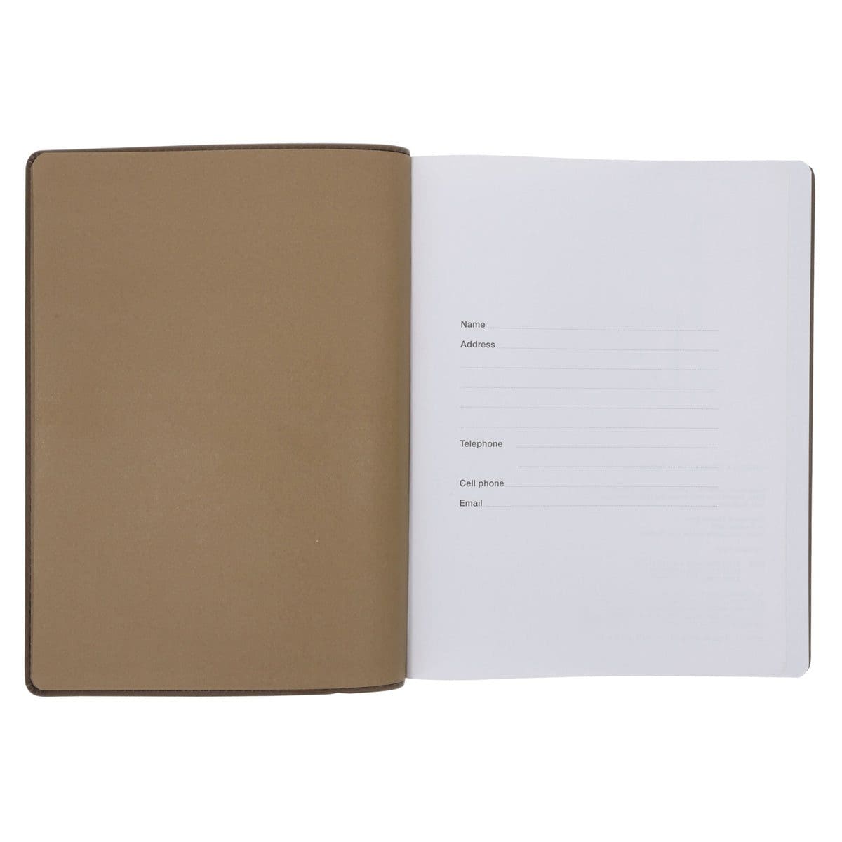 9781776477661_feature2 2026 A4 Business Diary - Daily Planner - Architecture Lines Brown - Imitation Leather - Image 4