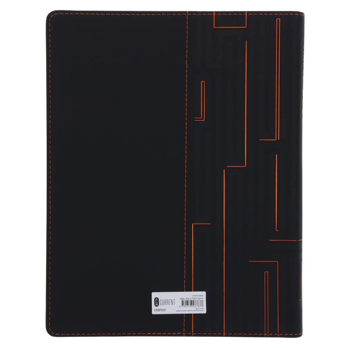 9781776477678_back 2026 A4 Business Diary - Daily Planner - Architecture Lines Black - Imitation Leather - Image 2