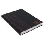 2026 A4 Business Diary - Daily Planner - Architecture Lines Black - Imitation Leather - Image 3