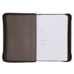 2026 John Maxwell A5 Diary - Daily Planner Brown - Imitation Leather with Zip - Image 4