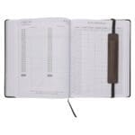 2026 John Maxwell A4 Diary - Daily Planner Black and Brown - Imitation Leather - Image 3