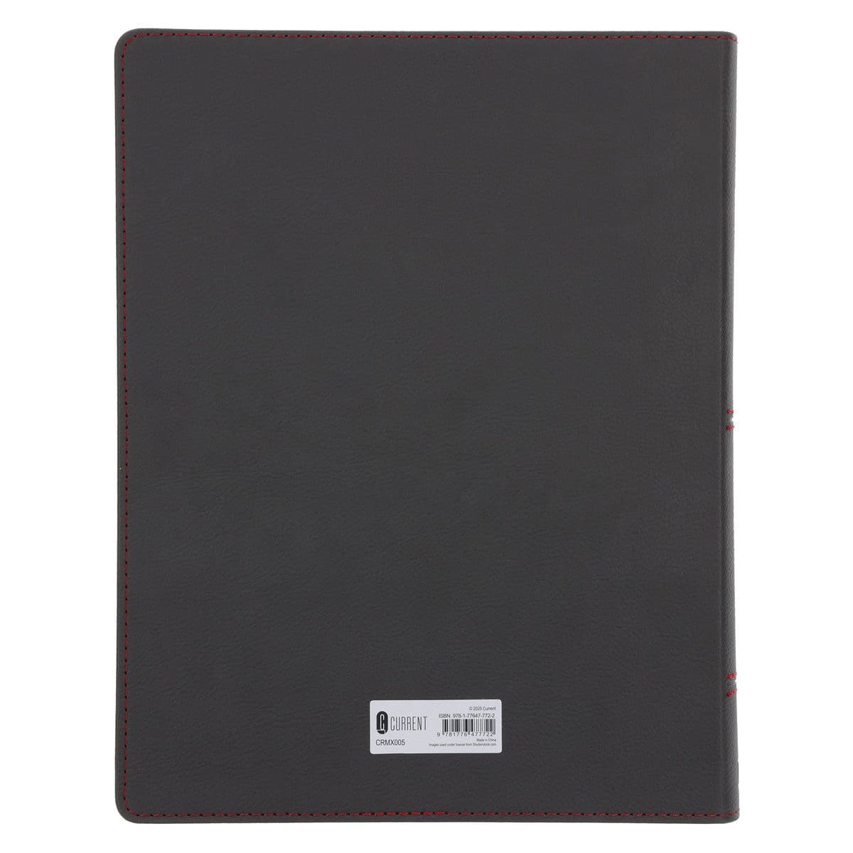 9781776477722_back 2026 John Maxwell A4 Diary - Daily Planner Red and Grey - Imitation Leather - Image 2