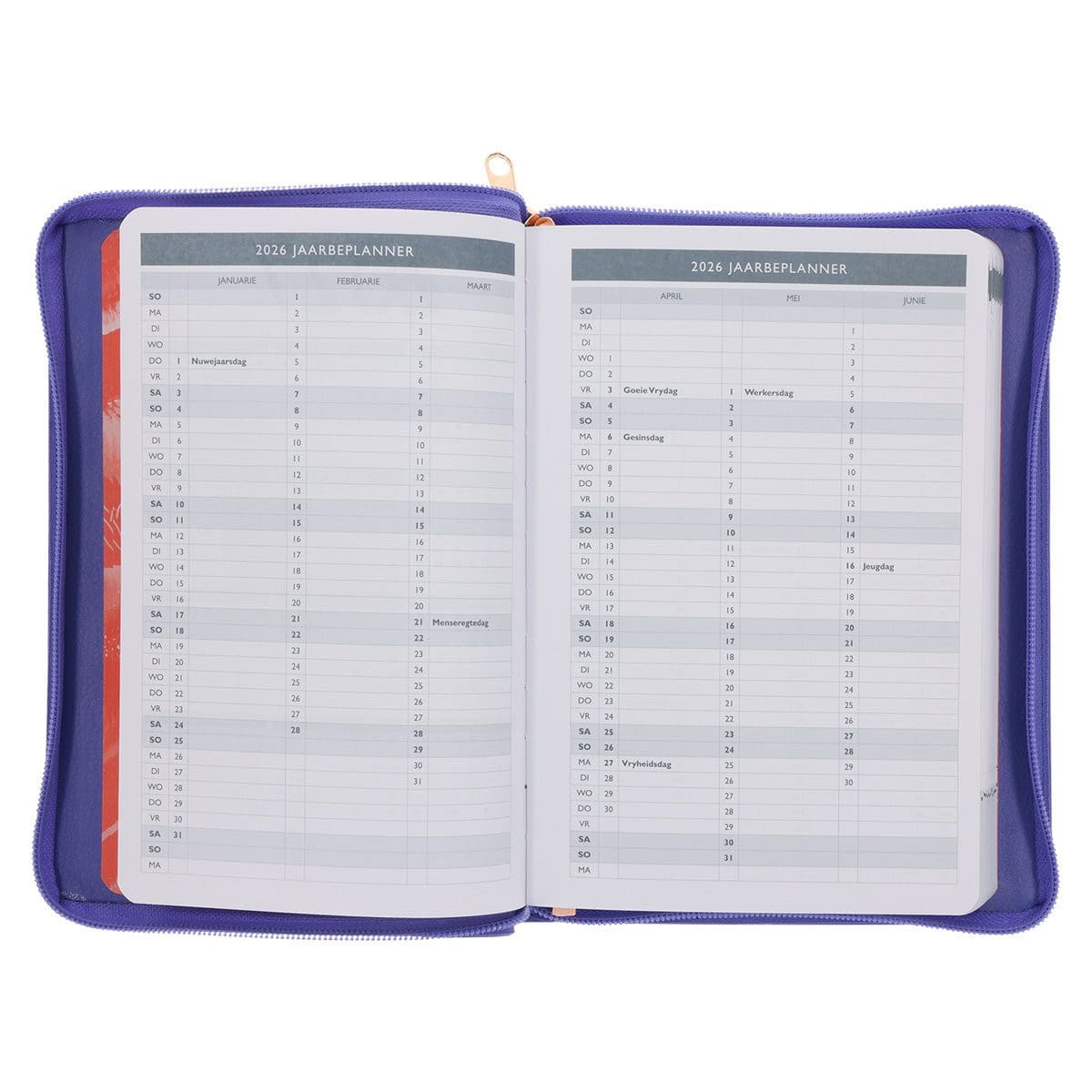 9781776477753_feature3 2026 Joyce Meyer A5 Dagboek - Dagbeplanner - Kunsleer met Rits - Image 5