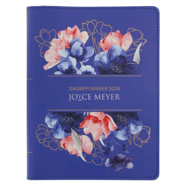 2026 Joyce Meyer A5 Dagboek - Dagbeplanner - Kunsleer met Rits - Image 1