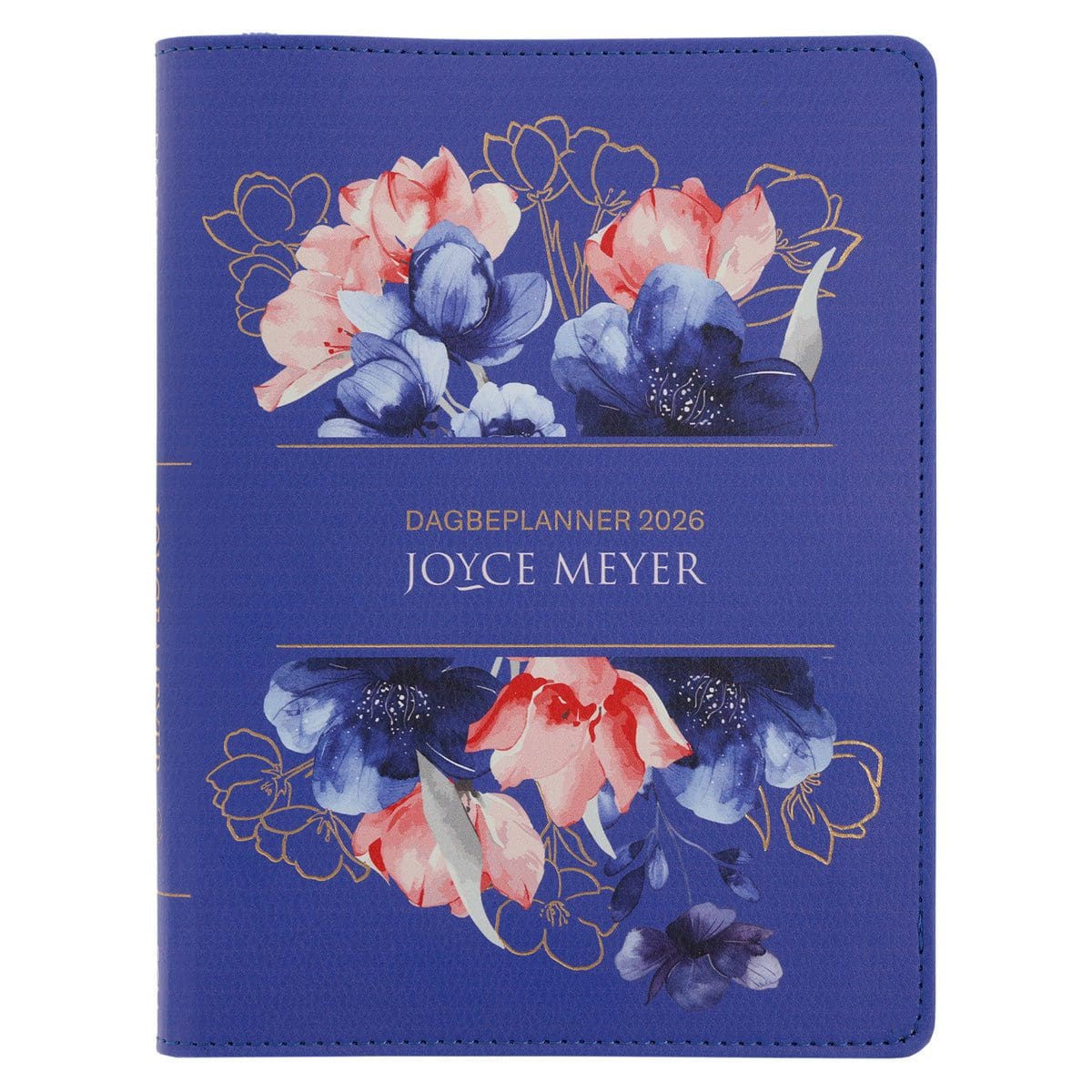 9781776477753_front 2026 Joyce Meyer A5 Dagboek - Dagbeplanner - Kunsleer met Rits - Image 1