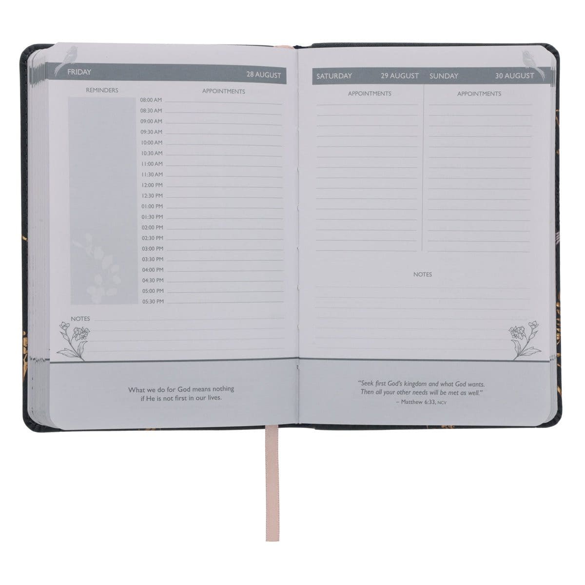 9781776477760_feature5 2026 Joyce Meyer Diary - Daily Planner - Imitation Leather - Image 7