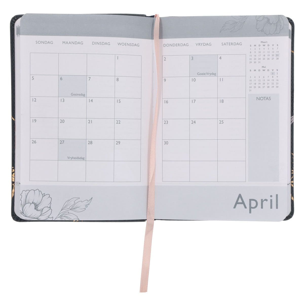 9781776477777_feature4 2026 Joyce Meyer Dagboek - Dagbeplanner - Kunsleer - Image 6