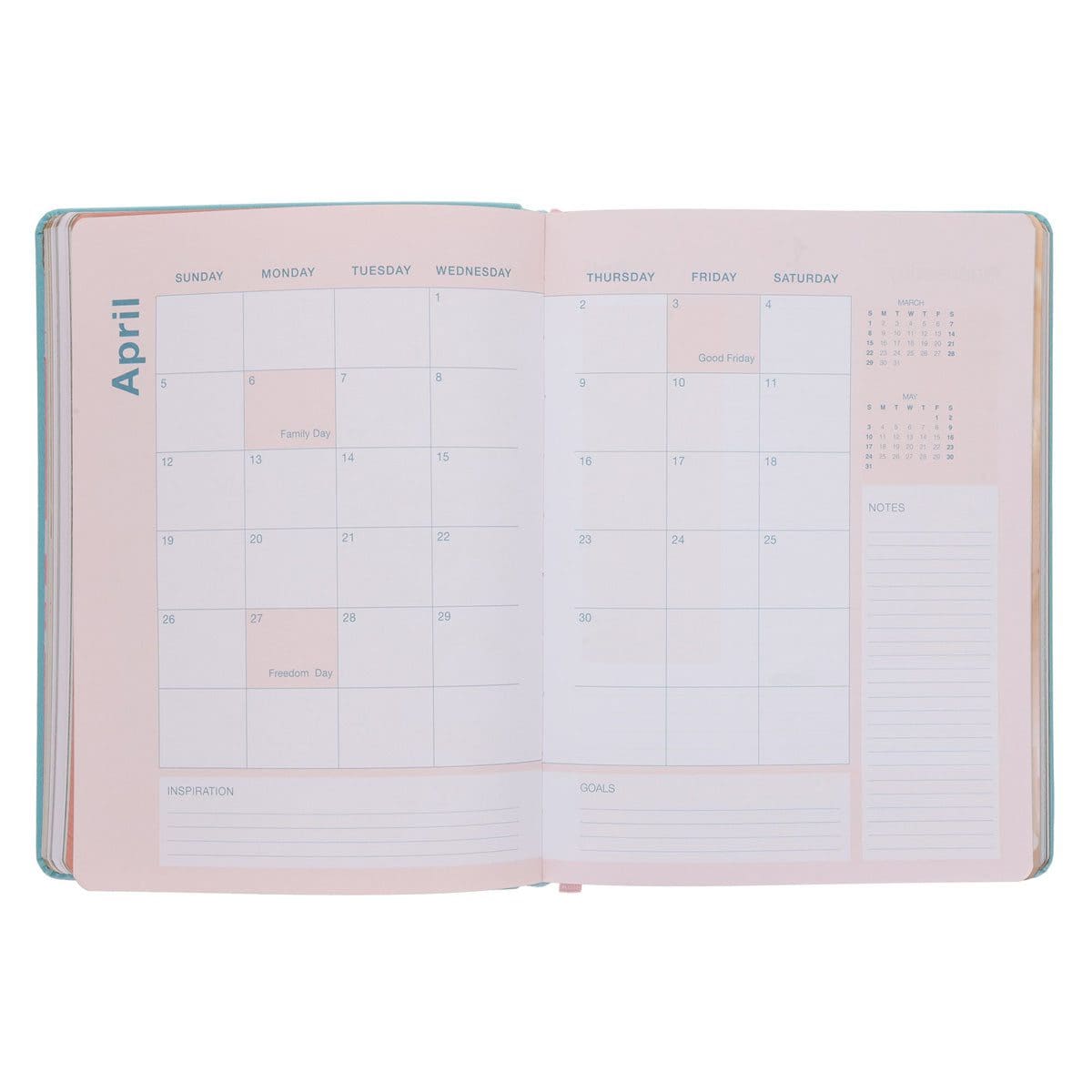 9781776477838_feature3 2026 Diary - Daily Planner - Lifestyle for Women - Imitation Leather - Image 5