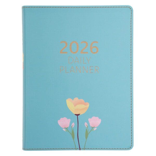 2026 Diary - Daily Planner - Lifestyle for Women - Imitation Leather - Image 1