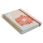 2026 A5 Diary - Daily Planner - Retro Flower Box - Wirebound - Image 3