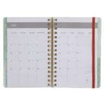 2026 A5 Diary - Daily Planner - Retro Flower Box - Wirebound - Image 6