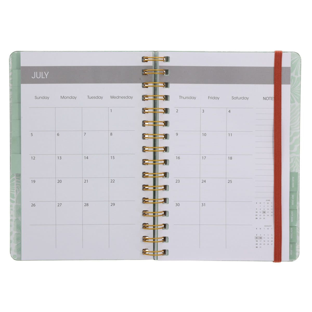 9781776477913_feature4 2026 A5 Diary - Daily Planner - Retro Flower Box - Wirebound - Image 6