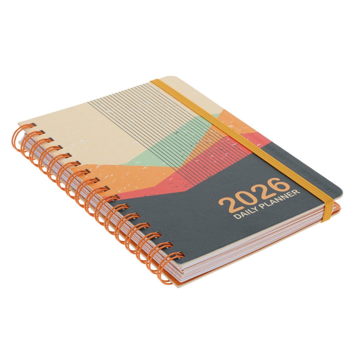 9781776477920_feature1 2026 A5 Diary - Daily Planner - Abstract Landscape - Wirebound - Image 3