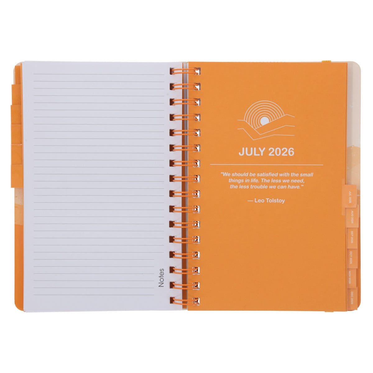 9781776477920_feature3 2026 A5 Diary - Daily Planner - Abstract Landscape - Wirebound - Image 5