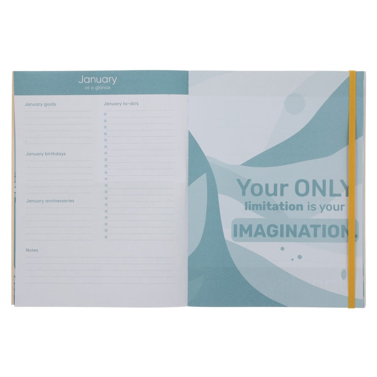 9781776477951_feature2 2026 Diary - Daily Planner - Follow Your Dreams - Flexcover - Image 4