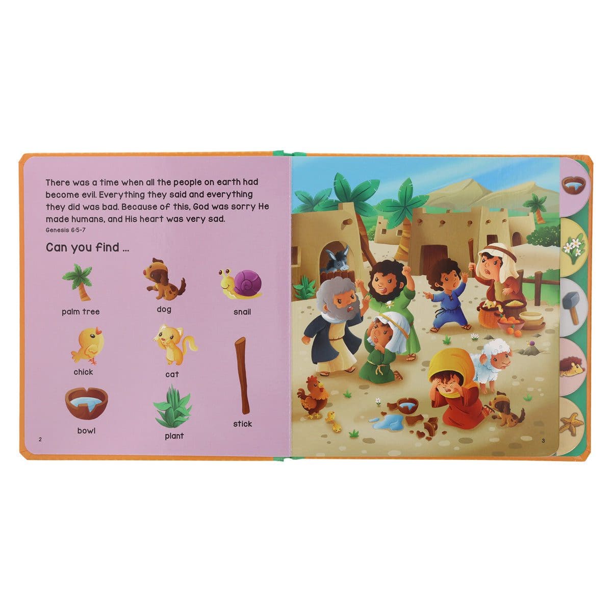 9788771321289_feature1 Noah's Ark - Ready, Set, Find (Board Book) - Image 11
