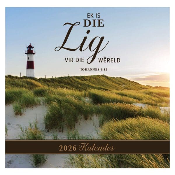 2026 Kalendar - Ek Is die Lig vir die Wêreld - Image 1