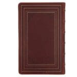 KJV Brown Genuine Leather Flexcover Deluxe Gift Bible Indexed - Image 2