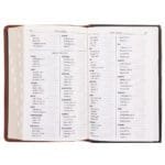KJV Brown Genuine Leather Flexcover Deluxe Gift Bible Indexed - Image 4