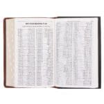 KJV Brown Genuine Leather Flexcover Deluxe Gift Bible Indexed - Image 5