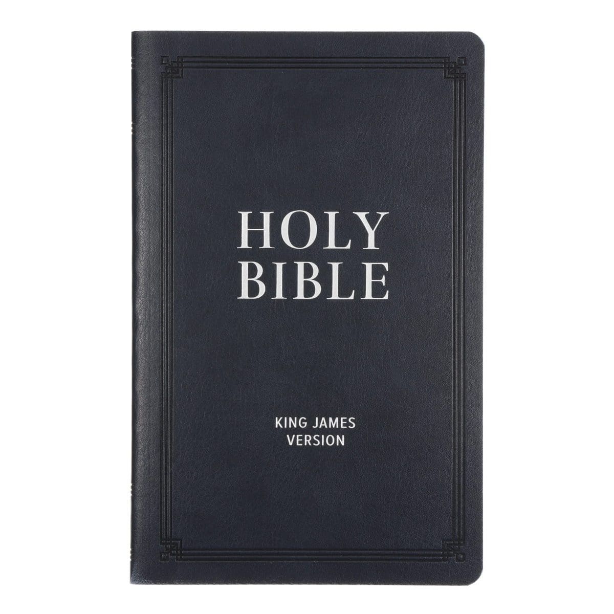 9798896780922_front KJV Black Faux Leather Flexcover Gift Edition Bible - Image 1