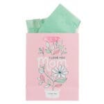 I Love You Mom Medium Gift Bag with Gift Tag - Image 13