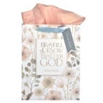 Be Still & Know That I Am God Large Portrait Gift Bag with Gift Tag - Image 4