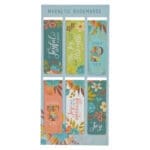 Cool Florals Six-Piece Magnetic Bookmark Set - Image 5