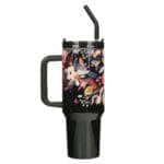 For I Know the Plans Large Stainless Steel Travel Mug with Handle and Straw - Image 6