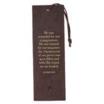 Amazing Grace Crown of Thorns Faux Leather Bookmark - Image 2
