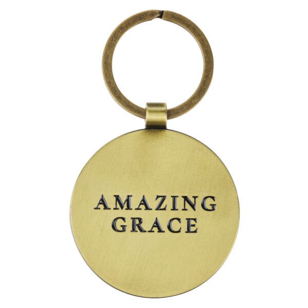 Amazing Grace Crown of Thorns Metal Key Ring - Image 2