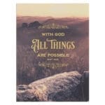 With God All Things Are Possible Notebook - Image 5