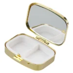 He Restores My Soul Epoxy Gold Metal Pill Box - Image 2
