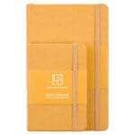 Leatherpress Butter Yellow Genuine African Leather Pocket Notebook - Image 42