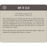 Geanker In Die Woord Afrikaans Prayer Cards In Tin - Image 27