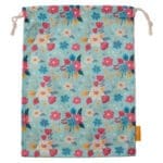 Overflowing Grace Large Cotton Drawstring Bag - 2 Corinthians 9:8 - Image 12