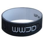 WWJD Black Silicone Wristband - Image 5