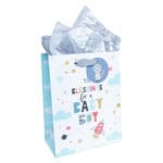 Blessings For A Baby Boy Medium Gift Bag With Gift Tag - Image 16
