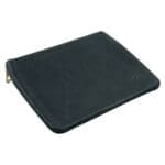 Genuine African Leather Medium Navy Coin Purse - Image 33