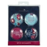 I Will Sing To The Lord, Praise His Name Glass Magnetic Set Of 4 - Image 11