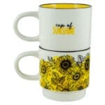 Cup Of Sunshine Stackable Two Piece Ceramic Mug Set - Image 15