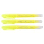 Yellow Erasable Highlighter Three-Piece Set - Image 25