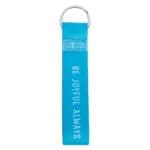 Be Joyful Always Neoprene Wristlet Key Ring - Image 15