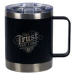 Trust in the Lord Stainless Steel Camp Style Mug - Image 11