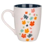 Faith Hope Love Ceramic Mug with Blue Interior - Image 10