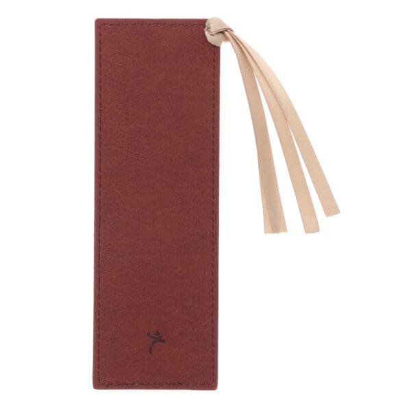 Footprints Faux Leather Bookmark - Image 2