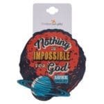 Nothing Is Impossible for God Sticker - Image 5